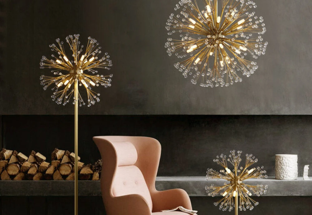 modern crystal flush mount chandelier