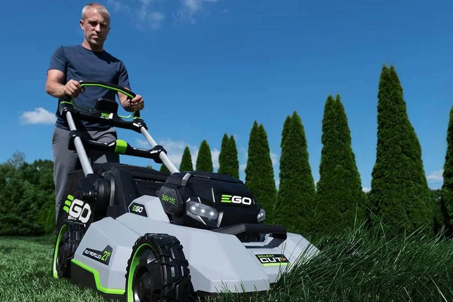 electric lawnmower